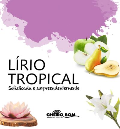 Lírio tropical - Sofisticada e surpreendentemente delicada Lírio tropical